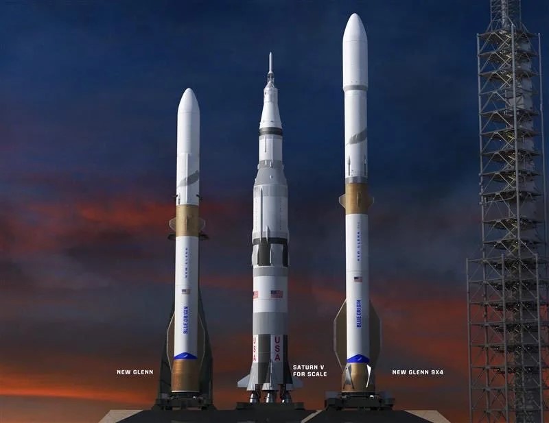 信心来了 蓝色起源将开发新格伦超重型火箭叫板SpaceX