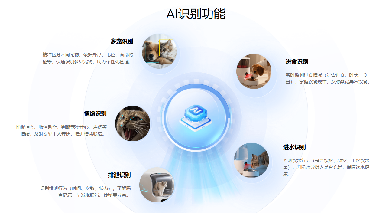 宠智灵摄像机AI模组深度解析:多宠识别、行为分析与健康识别